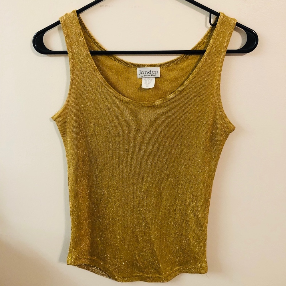Jonden by Linda Leal golden tank, size small!